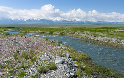 Picture of PEAK PIK LENIN OR KULLAI ABU-ALI IBN SINO AND PIK DSERSCHINSKI ALAY VALLEY 