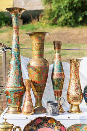 Picture of ARMENIA-SEVAN SOUVENIR VASES AT MARKET NEAR THE SEVANAVANK MONASTERY ON LAKE SEVAN