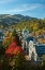 Picture of CLOCK TOWER-REGISTRY BUILDING-UNIVERSITY OF OTAGO IN AUTUMN-DUNEDIN