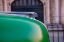 Picture of DETAIL OF HOOD ORNAMENT ON GREEN CLASSIC AMERICAN PONTIAC CAR IN HABANA-HAVANA-CUBA
