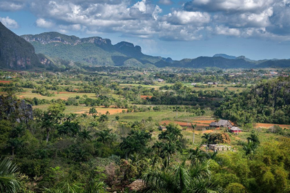 Picture of VIEW OF VINALES VALLEY SEEN FROM HOTEL LOS JAZMINES VIEWPOINT-VINALES-CUBA
