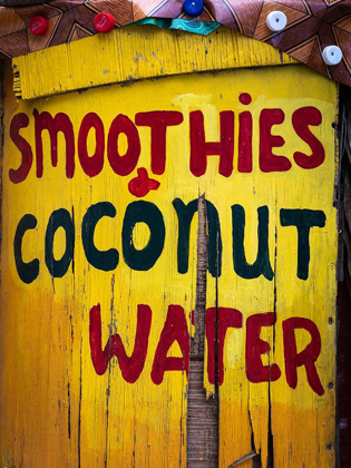 Picture of CARIBBEAN-GRENADA-ISLAND OF CARRIACOU VENDOR SIGN CLOSE-UP