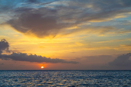 Picture of CARIBBEAN-GRENADA-MAYREAU ISLAND CARIBBEAN SUNSET