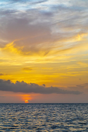 Picture of CARIBBEAN-GRENADA-MAYREAU ISLAND CARIBBEAN SUNSET