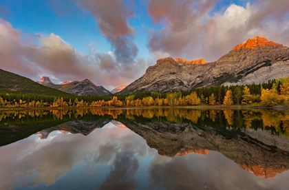 Picture of MORNING LIGHT ON WEDGE POND IN KANANASKIS COUNTRY-ALBERTA-CANADA