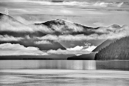Picture of CANADA-BRITISH COLUMBIA-PRINCE RUPERT FOG RISING OVER SKEENA RIVER