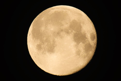 Picture of CANADA-MANITOBA-WINNIPEG CLOSE-UP OF FULL MOON