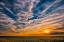 Picture of CANADA-MANITOBA-DUGALD CLOUDS AT SUNSET ON PRAIRIE