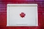 Picture of CANADA-NEW BRUNSWICK-CAMPOBELLO ISLAND-WELSHPOOL-HOUSE WITH CANADIAN MAPLE LEAF DESIGNS