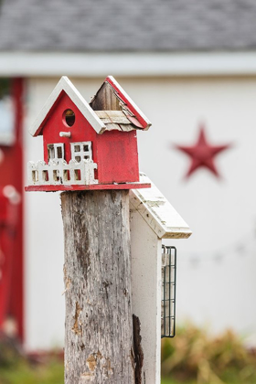 Picture of CANADA-NEW BRUNSWICK-KENNEBECASIS RIVER VALLEY-SMITHS CREEK-BIRDHOUSES