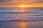 Picture of CANADA-ONTARIO-GRAND BEND SANDY BEACH ON LAKE HURON AT SUNSET