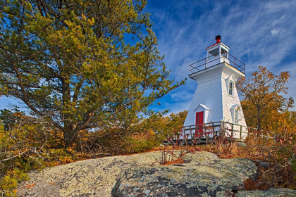 Picture of CANADA-ONTARIO-MORSON LIGHTHOUSE ON LAKE OF THE WOODS
