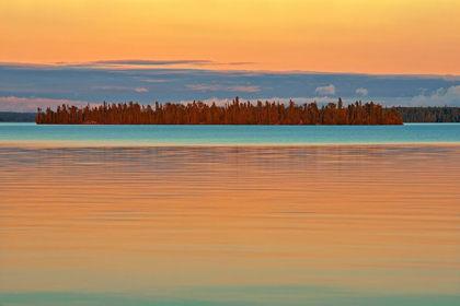 Picture of CANADA-ONTARIO PERRAULT LAKE AT SUNSET