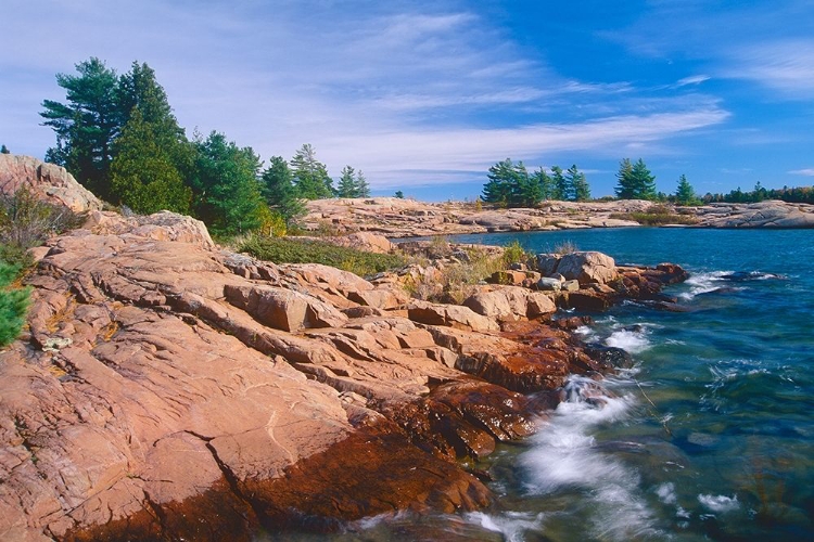 Picture of CANADA-ONTARIO-KILLARNEY PROVINCIAL PARK SHORELINE ALONG GEORGIAN BAY ON LAKE HURON