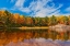 Picture of CANADA-ONTARIO-CHUTES PROVINCIAL PARK REFLECTION ON THE AUX SABLES RIVER IN AUTUMN