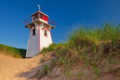 Picture of PRINCE EDWARD ISLAND-PRINCE EDWARD ISLAND NATIONAL PARK LIGHTHOUSE AND DUNES AT COVEHEAD HARBOUR