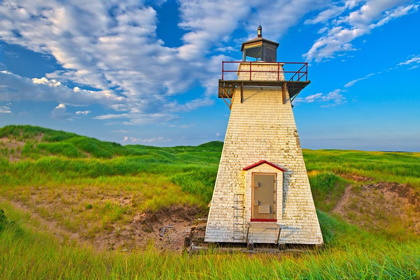 Picture of CANADA-PRINCE EDWARD ISLAND ST PETERS HARBOUR LIGHTHOUSE
