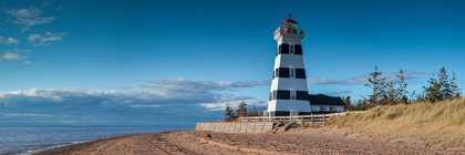Picture of CANADA-PRINCE EDWARD ISLAND-WEST POINT-WEST POINT LIGHTHOUSE