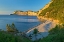 Picture of CANADA-QUEBEC-FORILLON NATIONAL PARK LIMESTONE CLIFFS ALONG BAY