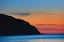 Picture of CANADA-QUEBEC-MONT-LOUIS CRESCENT MOON SUNRISE ON GULF OF ST LAWRENCE