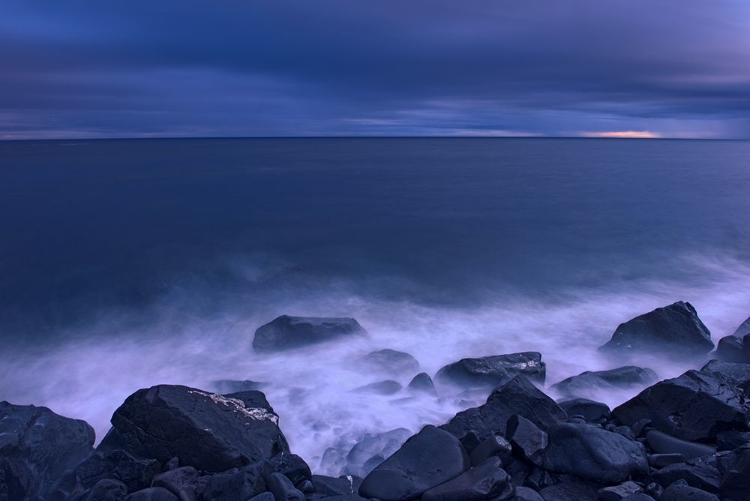 Picture of CANADA-QUEBEC-RUISSEAU CASTOR WAVES CRASHING ALONG THE SHORELINE ALONG THE GULF OF ST LAWRENCE