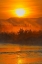 Picture of CANADA-YUKON-KLUANE NATIONAL PARK FOG ON DEZADEASH RIVER AT SUNRISE