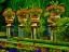 Picture of AUSTRIA-SALZBURG ABSTRACT OF FORMAL GARDENS AT MIRABELL PALACE