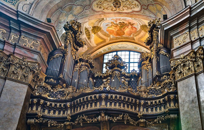 Picture of AUSTRIA-VIENNA-INNER CITY (UNESCO WORLD HERITAGE SITE)-ST PETERS CHURCH INTERIOR