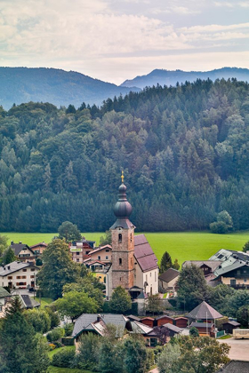 Picture of AUSTRIA-SALZBURG-GRODIG-MOUNTAINS AND VIEW AROUND SALZBURG