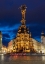 Picture of PILLAR OF THE HOLY TRINITY IN THE UPPER TOWN SQUARE IN OLOMOUC-CZECH REPUBLIC