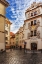 Picture of NARROW WET COBBLESTONE STREETS IN OLD TOWN IN PRAGUE-CZECH REPUBLIC