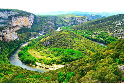 Picture of THE GORGES DE LARDECHE NEAR PAS DU MOUSSE-FRANCE