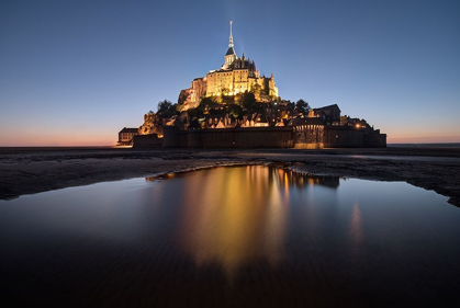 Picture of MONT SAINT-MICHEL ON THE NORMANDY COAST OF FRANCE