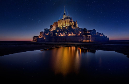 Picture of MONT SAINT-MICHEL ON THE NORMANDY COAST OF FRANCE