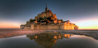 Picture of MONT SAINT-MICHEL ON THE NORMANDY COAST OF FRANCE