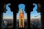 Picture of PARIS-FRANCE-SKYLINE WITH EIFFEL TOWER FROM THE SCREECHER DOME BALCONY