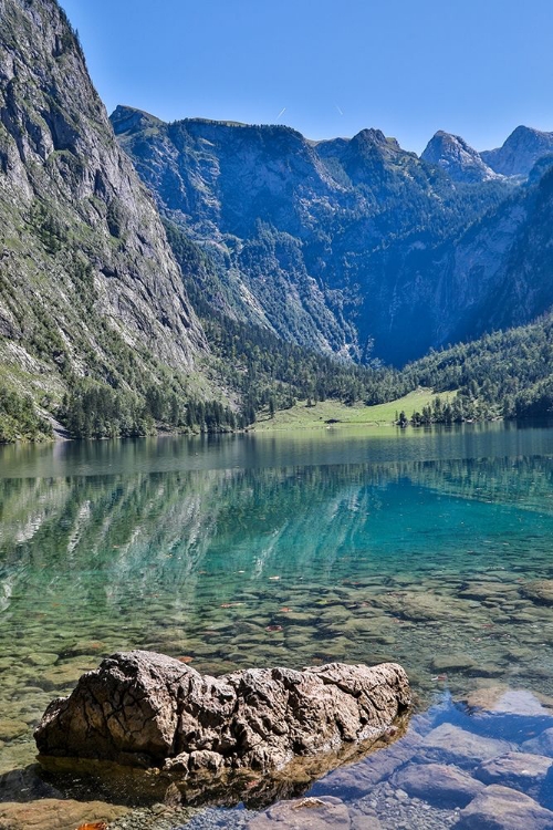 Picture of GERMANY-BAVARIA-SCHOENAU AM KONIGSSEE-LAKE OBERSEE