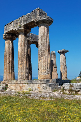 Picture of GREECE-CORINTH RUINS OF TEMPLE OF APOLLO 