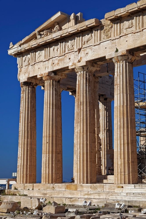 Picture of GREECE-ATHENS RUINS OF THE PARTHENON UNDER RECONSTRUCTION 