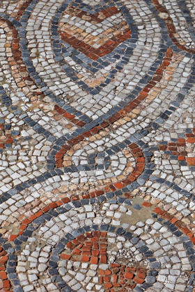 Picture of TURKEY-EPHESUS ROMAN MOSAIC FLOOR IN ANCIENT CITY 