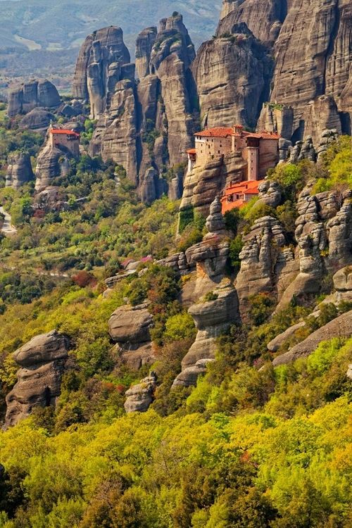 Picture of GREECE-METEORA GREEK ORTHODOX MONASTERIES IN THE MOUNTAINS