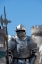 Picture of GREECE-RHODES MEDIEVAL OLD TOWN (UNESCO) SUIT OF ARMOR WITH PALACE OF THE GRAND MASTER