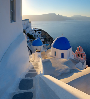 Picture of SANTORINI-GREECE ON THE MEDITERRANEAN SEA