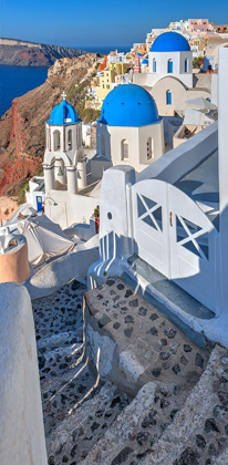 Picture of SANTORINI-GREECE ON THE MEDITERRANEAN SEA