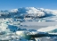 Picture of GLACIER FJALLSJOEKULL AND FROZEN GLACIAL LAKE FJALLSARLON IN VATNAJOKULL NATIONAL PARK