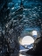 Picture of ICE CAVE AT THE NORTHERN SHORE OF GLACIAL LAGOON JOKULSARLON IN GLACIER BREIDAMERKURJOKULL