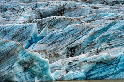 Picture of BLUE LARGE SVINAFELLSJOKULL GLACIER BROWN LAGOON-VATNAJOKULL NATIONAL PARK-ICELAND