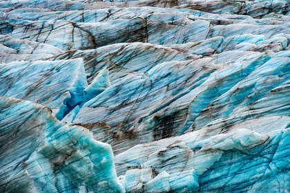 Picture of BLUE LARGE SVINAFELLSJOKULL GLACIER-VATNAJOKULL NATIONAL PARK-ICELAND