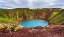 Picture of RED GREEN KERIO VOLCANO CRATER BLUE LAKE GOLDEN FALLS GOLDEN CIRCLE