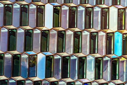 Picture of MODERN GLASS ABSTRACT BACKGROUND CONCERT HALL-REYKJAVIK-ICELAND
